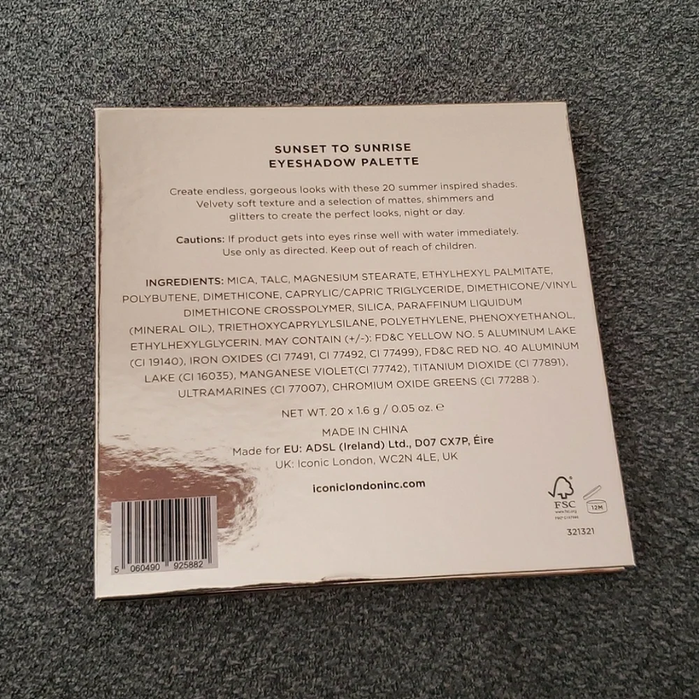 Iconic London Sunset To Sunrise Eyeshadow Palette - Picture 7 of 9